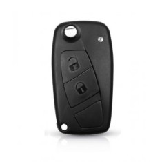 Carcasa cheie Topautochei&reg; pentru Fiat Punto Ducato Stilo Panda Idea Doblo Bravo 2 butoane cu capac pentru baterie