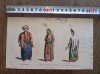 GRAVURA COLOR 1829, IMBRACAMINTE TURCI *** GRAVURA COLORATA MANUAL
