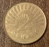 C50 - Moneda foarte veche - Macedonia - 2 dinari - 2008
