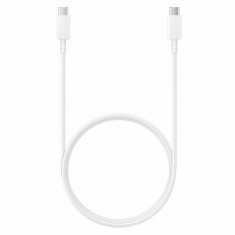 Cablu de Date Type-C to Type-C Fast Charging 5A, 1.8m, Samsung (EP-DX510JWEGEU), White (Blister Packing)