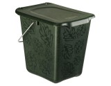 Galeata pentru compost Rotho Greenline 7L in verde, plastic - RESIGILAT