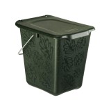 Galeata pentru compost Rotho Greenline 7L in verde, plastic - RESIGILAT