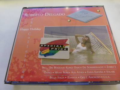 Roberto Delgado- Happy Holiday - 2 cd, y foto