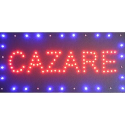 Reclama Text LED Cazare / de interior, animatie luminoasa dinamica, MyStyle&amp;reg; foto