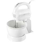 Mixer cu Bol Rotativ Camry CR4213, 5 Viteze, Functie Turbo, Putere 600W, Culoare Alb, Adler