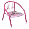 Scaun Copii Minnie, Metalic, Culoare Roz, Dimensiuni 36x35x36cm, Greutate Maximă 80kg, Oem