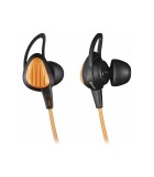 Casti In-Ear Maxell HP-S20, 3.5mm, Portocalii, Sport, Rezistente Apa IPX7, Fixare Ureche Iepure, Cablu 1.2m