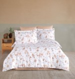 Cumpara ieftin Lenjerie de pat Satin Deluxe Nazenin, cu 4 fete de perna, model Liselotte