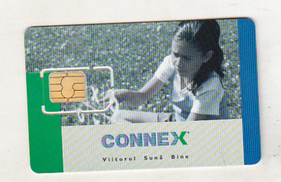 bnk card Cartela telefonica de colectie - SIM Connex - stare perfecta foto