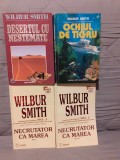 DESERTUL CU NESTEMATE/OCHIUL DE TIGRU/NECRUTATOR CA MAREA-WILBUR SMITH (4 VOL)