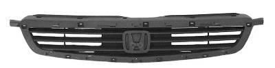 Grila radiator Honda Civic 3-Usi Sedan si Coupe (Jp), 10.1995-12.1998, crom/negru, 71121S04000, 381005-5, fara rama foto