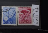 TS23 - Timbre serie Polonia - 1957 Mi1015-16