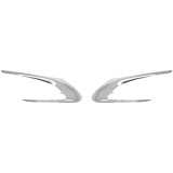 Ornament grila bara fata Peugeot 308, 10.2013- Model Allure, parte montare set de 2 buc, cromat, stanga+dreapta, 1610758980, 57C22712, Aftermarket