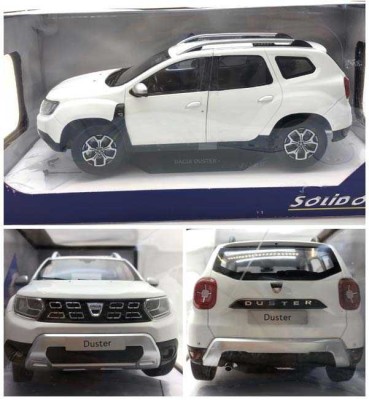 Macheta Dacia Duster 2018 mk2 Alba scara 1/18 SOLIDO foto