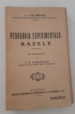 Carte veche 1923 J J Van Biervliet Pedagogia experimentala