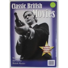 CLASSIC BRITISH MOVIES , SOUVENIR BOOKAZINE WITH 6 REPLICA POSTCARDS , 2010
