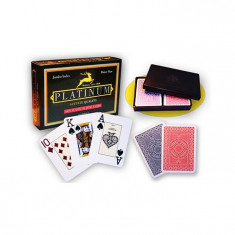 Carti poker din acetat- Modiano Platinum foto