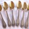 SET LINGURITE ARGINTATE PLACATE CU ARGINT MARCA DEETJEN 11.5 CM