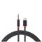 USB-C Tip C Tata la Jack 3.5mm Tata-Culoare Negru