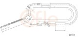 Cablu frana de parcare Mercedes A-Class, B Class Sports Motor A 150, A 160, A 160 CDI, A 170, parte montare fata, lungime 1130/930 mm, OE 1694200085