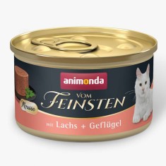 Animonda Vom Feinsten Cat Adult - somon ?i pasare 85 g foto