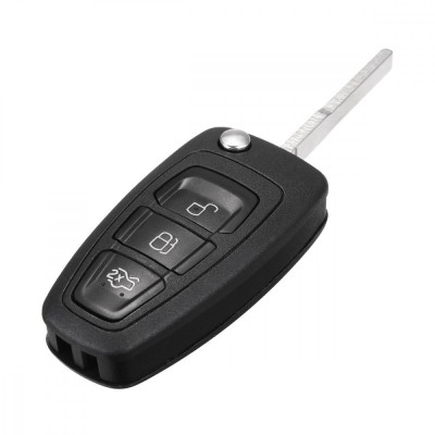 Carcasa Cheie Ford tip briceag, 3 Butoane, compatibila Mondeo, Focus, S-Max, Galaxy, C-Max, Transit Connect, modele 2010-2018 foto