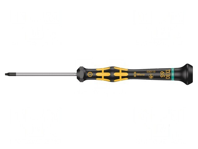 Şurubelniţă Torx&reg; cu protecţie de precizie T6H ESD 157mm - Şurubelniţă Torx&reg; ESD 157mm