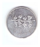 Moneda Franta 10 euro 2014 Fraternite sempre iarna, stare buna, curata