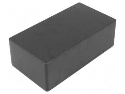 Carcasă universală aluminiu IP54 82x153x50mm 1590P1BK foto