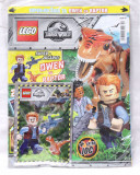Revista LEGO Jurassic World cu figurina Owen si Raptor - sigilata