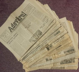 Cumpara ieftin 60 ziare Adevarul aparute intre lunile Mai-Septembrie 1990