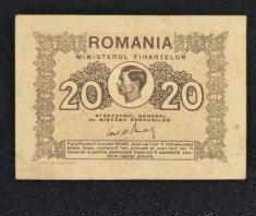 Bancnota 20 lei Douazeci lei 1945