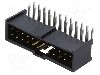 Conector IDC, 24 pini, tata, MOLEX - 90130-3224