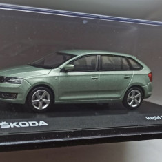 Macheta Skoda Rapid SpaceBack 2014 Break - Abrex 1/43