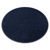 Covor SOFTY cerc culoare, solidă albastru inchis, cerc 200 cm