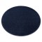 Covor SOFTY cerc culoare, solidă albastru inchis, cerc 200 cm