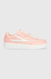 Fila sneakers din piele SEVARO culoarea roz