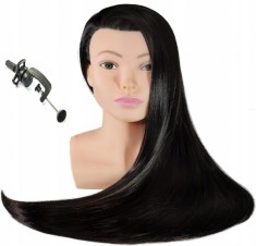 model-manechin antrenament coafură cap pentru pieptănat 70 cm