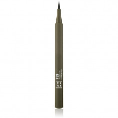 3INA The Color Pen Eyeliner tuș de ochi tip cariocă culoare 759 - Olive green 1 ml