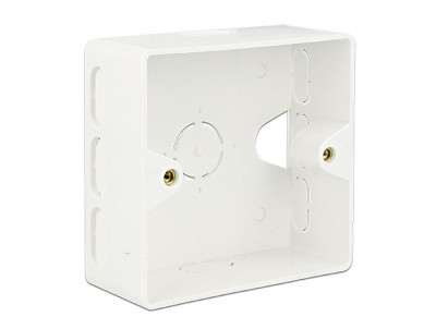 AUFPUTZGEH&amp;Auml;USE F&amp;Uuml;R KEYSTONE ANSCHLUSSDOSE 86128 DELOCK foto