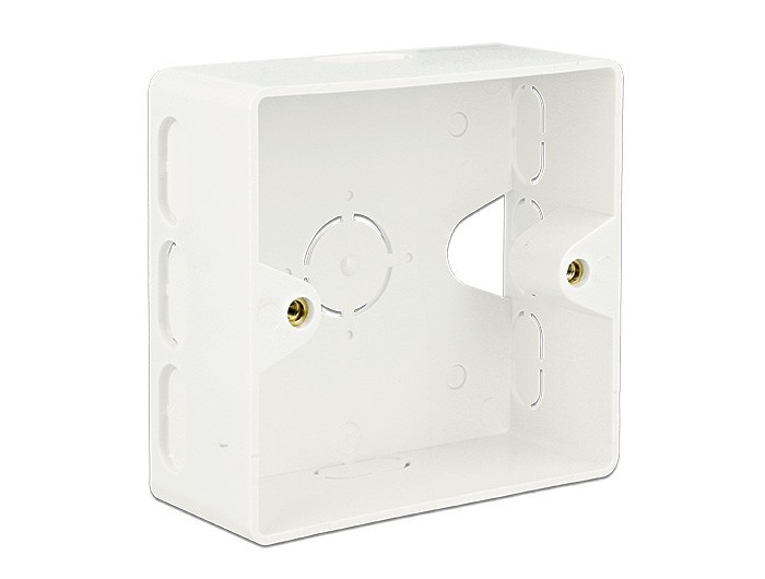 AUFPUTZGEH&Auml;USE F&Uuml;R KEYSTONE ANSCHLUSSDOSE 86128 DELOCK