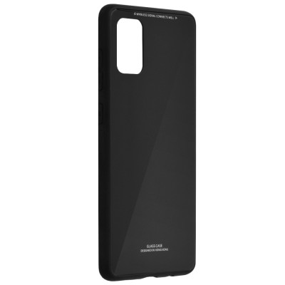 Husa SAMSUNG Galaxy A71 - Glass (Negru) foto