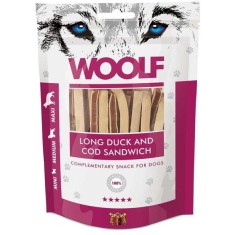 WOOLF Sandwich cu Ra?a ?i Cod 100g foto