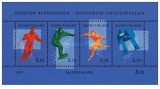 Finlanda 1991 - Sporturi de iarna, bloc neuzat