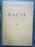 Dacia: revue d&#039;archeologie et d&#039;histoire ancienne : nouvelle serie XXXVII (1993)