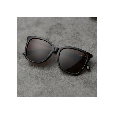 Ochelari De Soare De Dama Retro Square Allure Maro foto