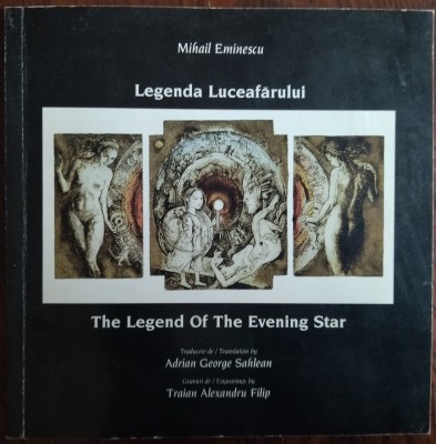 MIHAIL EMINESCU-LEGEND OF THE EVENING STAR/tr.A.G.SAHLEAN/desene TRAIAN AL.FILIP foto