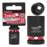 Cheie tubulara de impact in 6 puncte, 1 / 2&quot;, 16 mm, Tvardy T00210-16