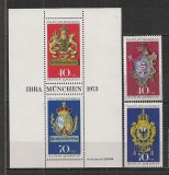 Germania.1973 Expozitia filatelica IBRA MG.317
