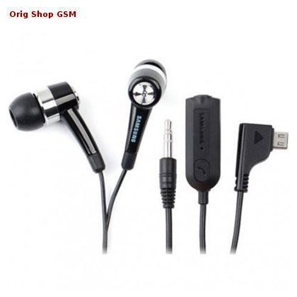 CASTI HANDSFREE SAMSUNG AARM0U3BBE (MICROUSB) NEGRU ORIGINAL